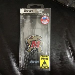 iPhone 7/8 Clear Case Maryland Terrapins